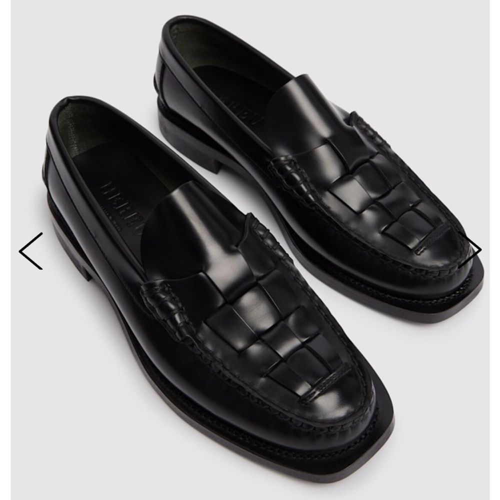 Hereu Nombela black loafers size 39